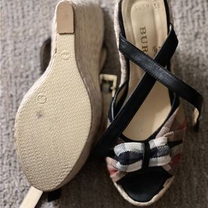 Burberry wedges